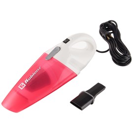 Koblenz Corded 120-Volt Hand Vac, White/Pink