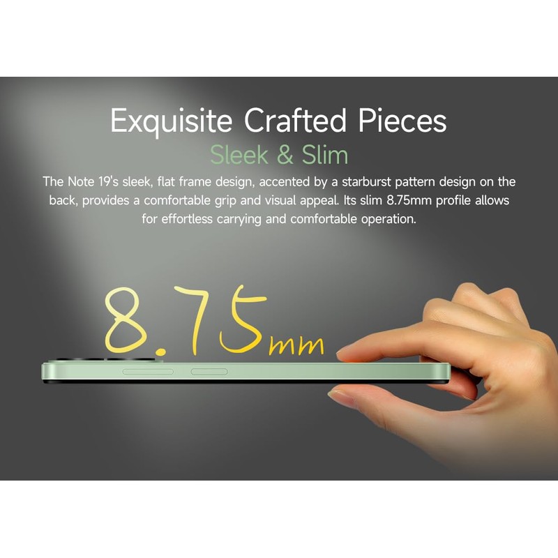 Ulefone Android 14 4G Smartphone without Contract Note 19, 3