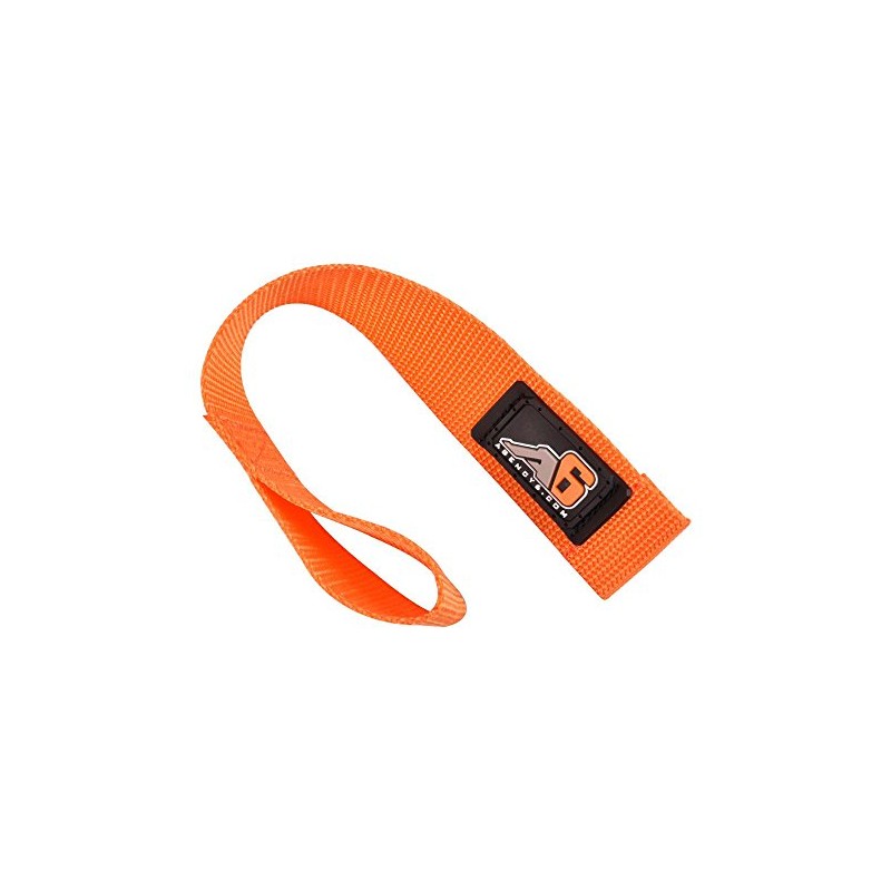 Agency 6 Winch Hook Pull Strap - Orange - 1.5
