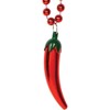 Beads w/Chili Pepper Medallion Party Accessory (1 count) (1/Card)