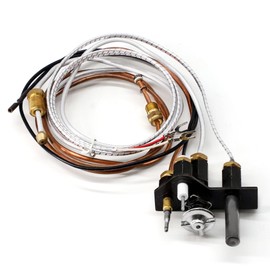 Hipoilk 69L18 Pilot Assembly Propane Gas (LP) for Lennox Elite, Merit, IHP, Serefina, Superior, Astria Fireplaces and Insert, SIT Pilot Assembly Gas Fireplace Parts with Thermocouple Thermopile