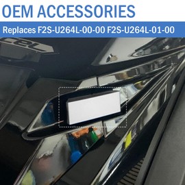 Qagea Aluminium Rear Compartment Latch Trunk Lock Replaces F2S-U264L-00-00 F2S-U264L-01-00 Fits for 2012-2018 Yamaha PWC Waverunner FX HO SHO SVHO Cruiser (Silver)