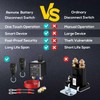 Side Post Remote Battery Disconnect Switch 12v, 250A, Upgrade Prevent