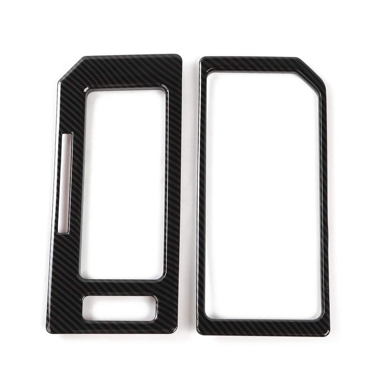 Voodonala Carbon Fiber Grain Cab Gear Shift and Cup Holder