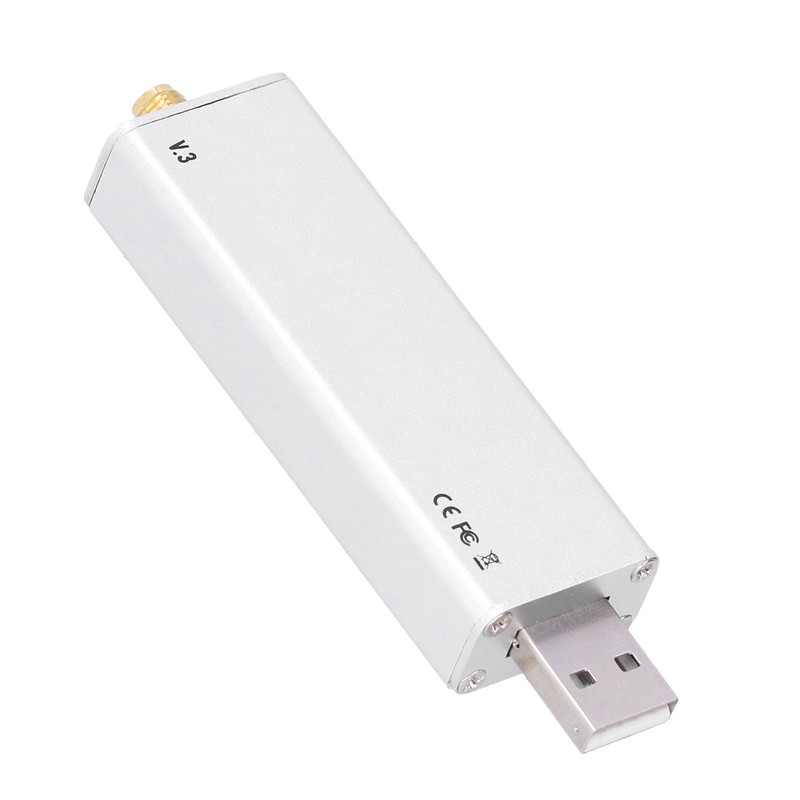 Full Band Receiver Aluminum Alloy RTLSDR 0.1MHz to 1.9GHz Full