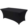 Time to Sparkle 6ft Stretch Spandex Table Cover for Standard
