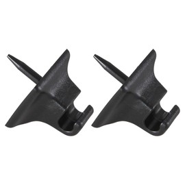 RLB-HILON 2PCS Sun Visor Retainer Clip Compatible with Ford Mustang 1985 to 2004 Year, Black Color