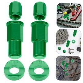 BUGUUYO 1 Set Aluminum Alloy Valve Stem Cap Kit Car Valve Caps for Automotive Replacement