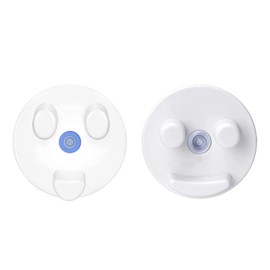 YPBEW Smiling Face Sponge Holder Suction Cup Installation Holding Smile Sponges Organizer for Bathroom Kitchen Silk Accessory Suction Cup Sponge Holder for Kitchen Sink