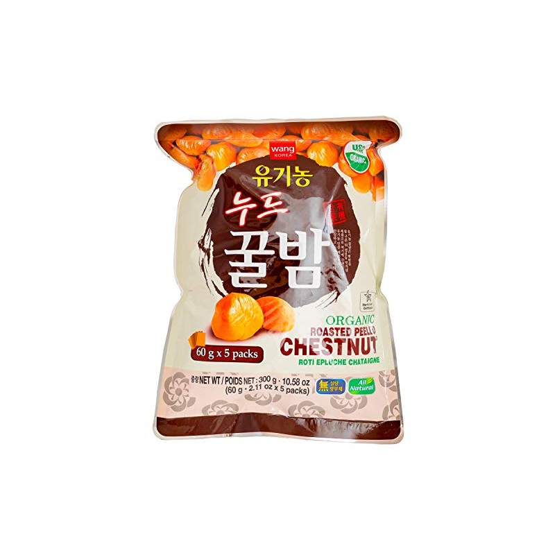 Wang Organic Roasted & Peeled Chestnut 군밤 300 g (2.11