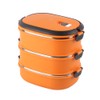 3 Layers Bento Box Stainless Steel Portable Insulated Lunch Containers