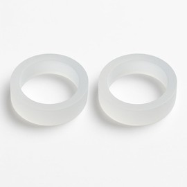 Silicone Championship Pinball Flipper Rings for Almost All Pinball Machines, 1.5" ID x .5" Wide (2 Pack)