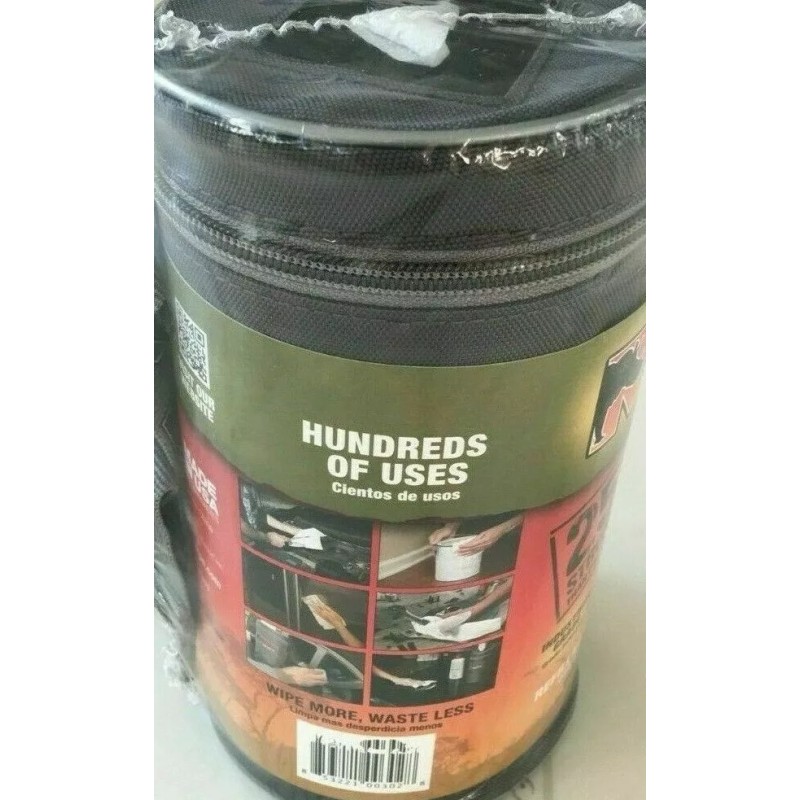 Rhino Wipe Tote System With 75 Strong Dry Wipes