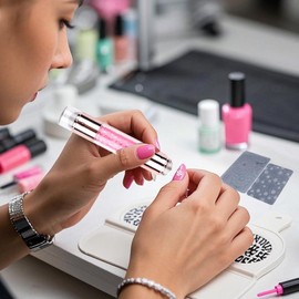 Nail Stampers,Home Stamping Pens - Rhinestone Decoration Double Ended Stamping Pens for Manicure Salon Home Women Girls