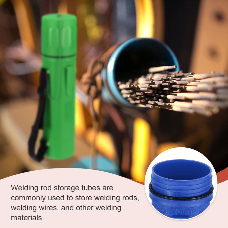 sourcing map Welding Rod Storage Tube, 14 Inch Tungsten Electrode