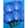 HOLIDAY TIME 100 SUPER BRIGHT BLUE LED G30 LIGHTS SET
