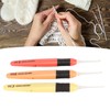 3 Pcs Lighted Crochet Hooks Set 2.5mm 3.0mm 3.5mm Lightweight