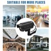 Twilight Garage 2 Packs Dummy Camera Waterproof Bullet Simulated CCTV