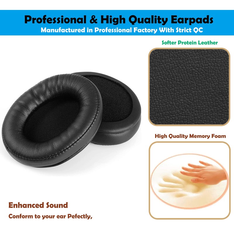 DowiTech Professional Headset Earpads Replacement Headphone Ear Pads Compatible with