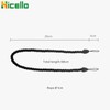 Hicello 2 Pieces 26" 68cm Long Curtain Rope Tie Back