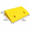 Threshold Ramp for Smooth Access – Non-Slip Plastic Transition Ramp
