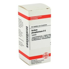DHU Acidum Phosphoricum D6 Tablets, Pack of 80 Tablets