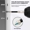 High Magnetic Screwdriver Drill Bit Set, Anti-Slip Magnetic Electric Screwdriver
