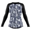 BLACKSTRAP Pinnacle Crew Playera de Capa Base para Mujer (Azul