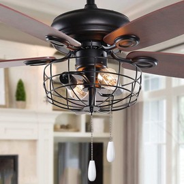 Ceiling Fan Pull Chain 12 inch Wooden Pull Chain Extension Fan Chain Extender Ceiling Fan Pulls Ornament with Ball Fan Chain Connector for Ceiling Fan Light, 1PCS (White Wood)