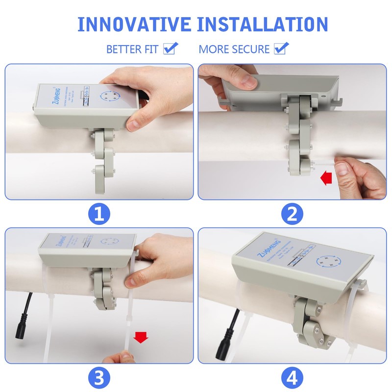 Electronic Water Descaler, Briidea Whole House Descaler with High Efficiency