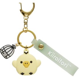 AB26503 Rilakkuma Mascot Key Chain Kiiroitori, yellow bird (kiiroitori)