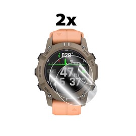 IPG for Garmin Descent G2 Hydrogel Screen Protector (2 Units) Invisible HD Clear Film Anti Scratch Guard-Smooth/Self-Healing/Bubble for DescentG2