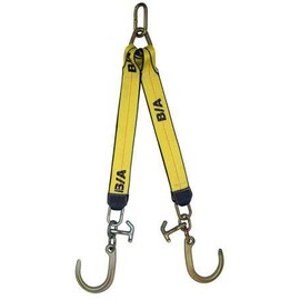 BA Products LP11-8FCH30, Low Profile V Strap/V Bridle, G70, Short J, Hammerhead (Combination T Hook and Mini J Hook), 30" Legs, New Technology! for Rollback, Car Hauler, Carrier, Flat Bed