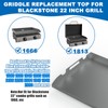 Flat Top Griddle for Blackstone 22 Inch Tabletop Griddle Heavy