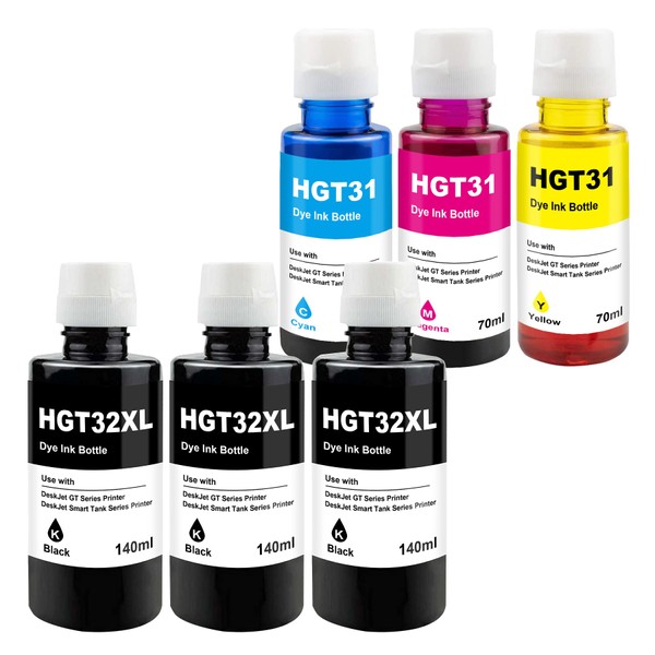 Yongairuink 31 32XL Refill Ink for HPQ Smart Tank Plus