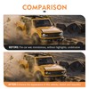Opuweiy 2 PCS Beast Eyes Sticker, Wrangler Car Light Decals,