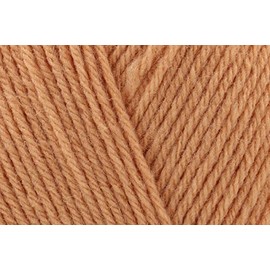 Sirdar Snuggly 4 Ply Crochet Yarn, Nylon Acrylic Blend Knitting Wool for Cardigans, Blankets, Throws - 50g Ball - Honey (520) - Single (1 Ball)