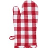 REDBEST Oven Glove Cotton Red Size 15 x 30 cm