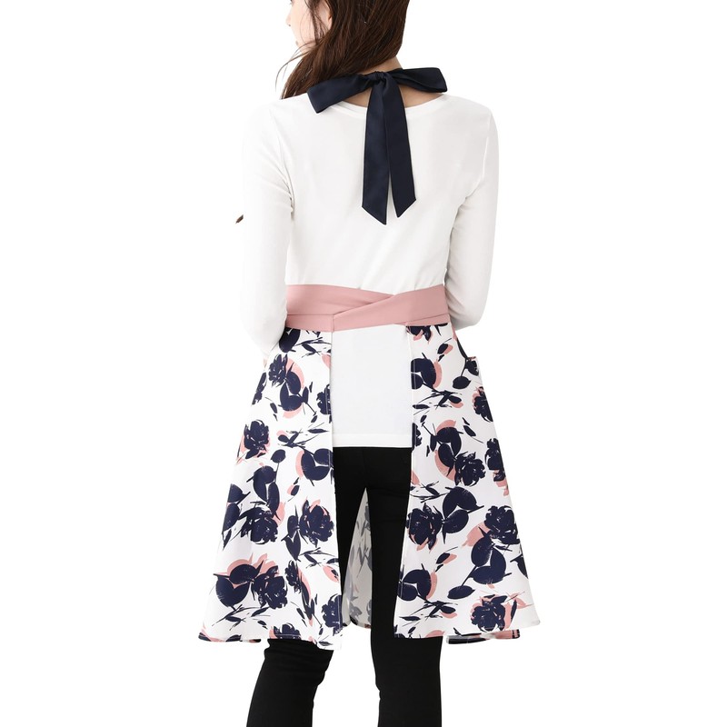 Francfranc Full Apron, Pink