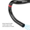 Spomann 420x100mm Carbon Fiber Road Integrated Bicycle Handlebar with Stem