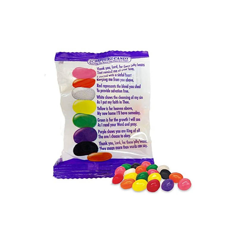Scripture Candy, The Jelly Bean Prayer Spring Themed Bag, 17