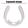 Electric Neck Massager Cordless USB Rechargeable Hot Compress Vibration Neck