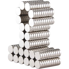 Eokoaiee 100 pcs 8x2mm Multi Use Refridge Project Magnets Sticker for Refrigerators Whiteboard Art Craft Projects Office Magnets