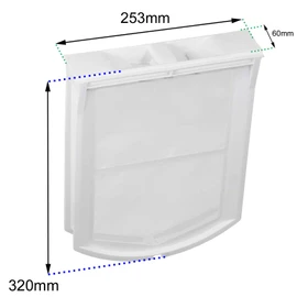SPARES2GO Tumble Dryer Filter compatible with Miele T1 T2 T4 T7 T8 T9 Fluff Catcher Mesh Lint Screen