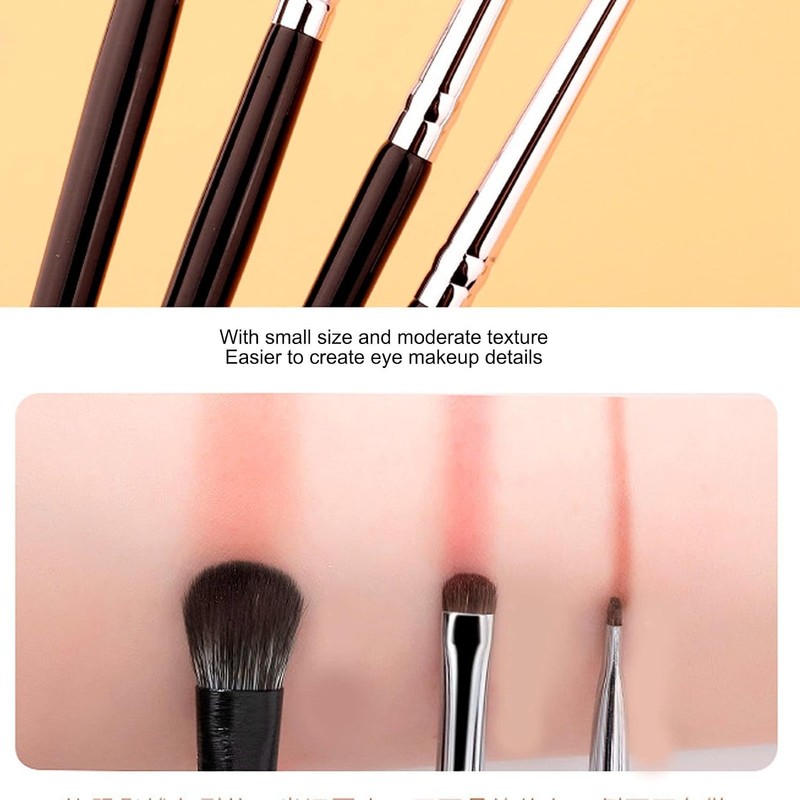 4 Uds. Pinceles para Sombra de Ojos, Cepillo Cómodo, Detalle