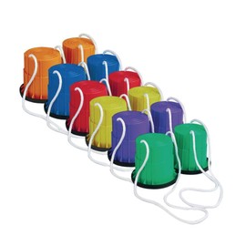 S&S Worldwide Bucket Stilts Set (Set of 6)