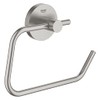 GROHE Start - Papierhalter (Material: Metall, verdeckte Befestigung, ohne Deckel,