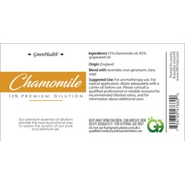 GreenHealth - Chamomile Essential Oil Blend - 5 ml