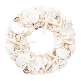 Gallerie II Shell Wreath White