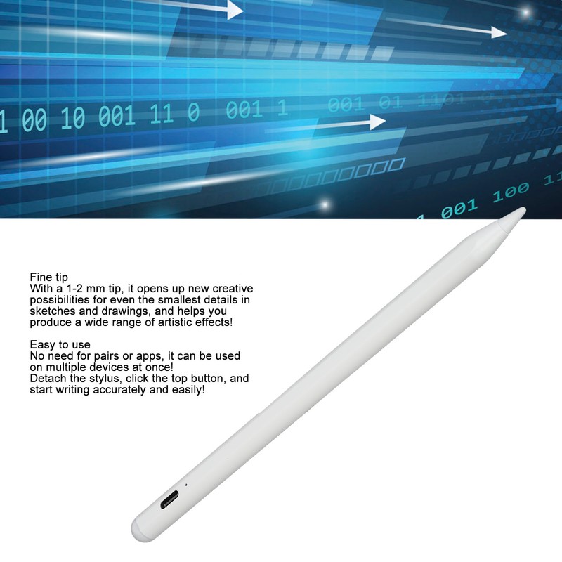 Active Stylus Pen for Capacitive Touch Screen Replacement Magnetic Stylus